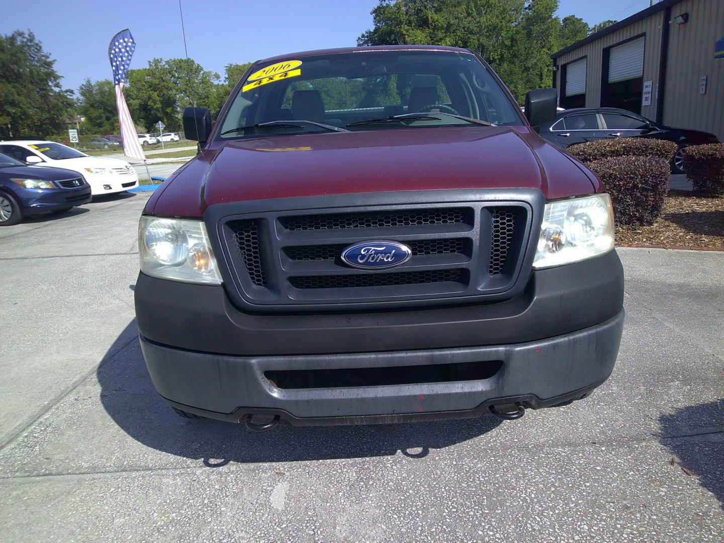 2006 RED FORD F-150 (1FTRF14WX6N) , located at 390 Hansen Avenue, Orange Park, FL, 32065, (904) 276-7933, 30.130497, -81.787529 - Photo#0